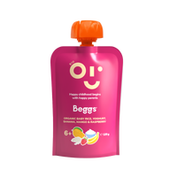 Beggs BIO Babyreis mit Joghurt, Banane, Mango und Himbeeren (120 g)