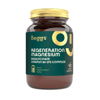 Beggs Magnesium bisglycinate + vitamín B6 P5P Complex (60 cps.)