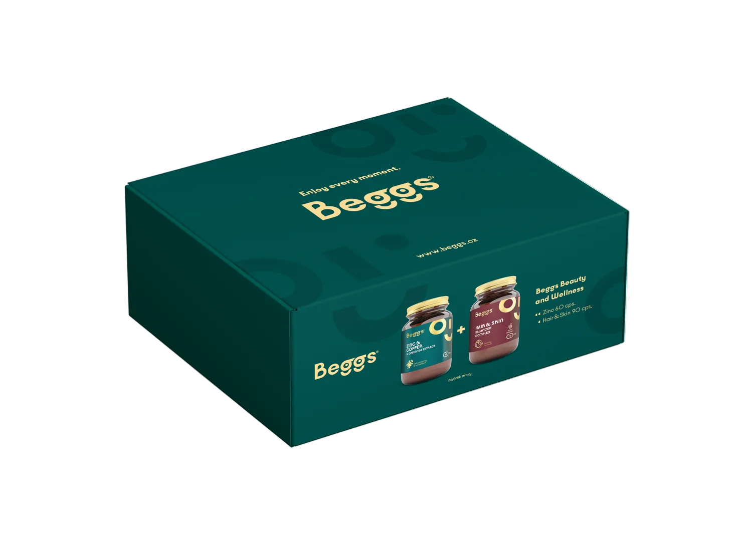 Beggs Beauty and Wellness (Hair&amp;Skin 90 cps. + Zinc 60 cps.)