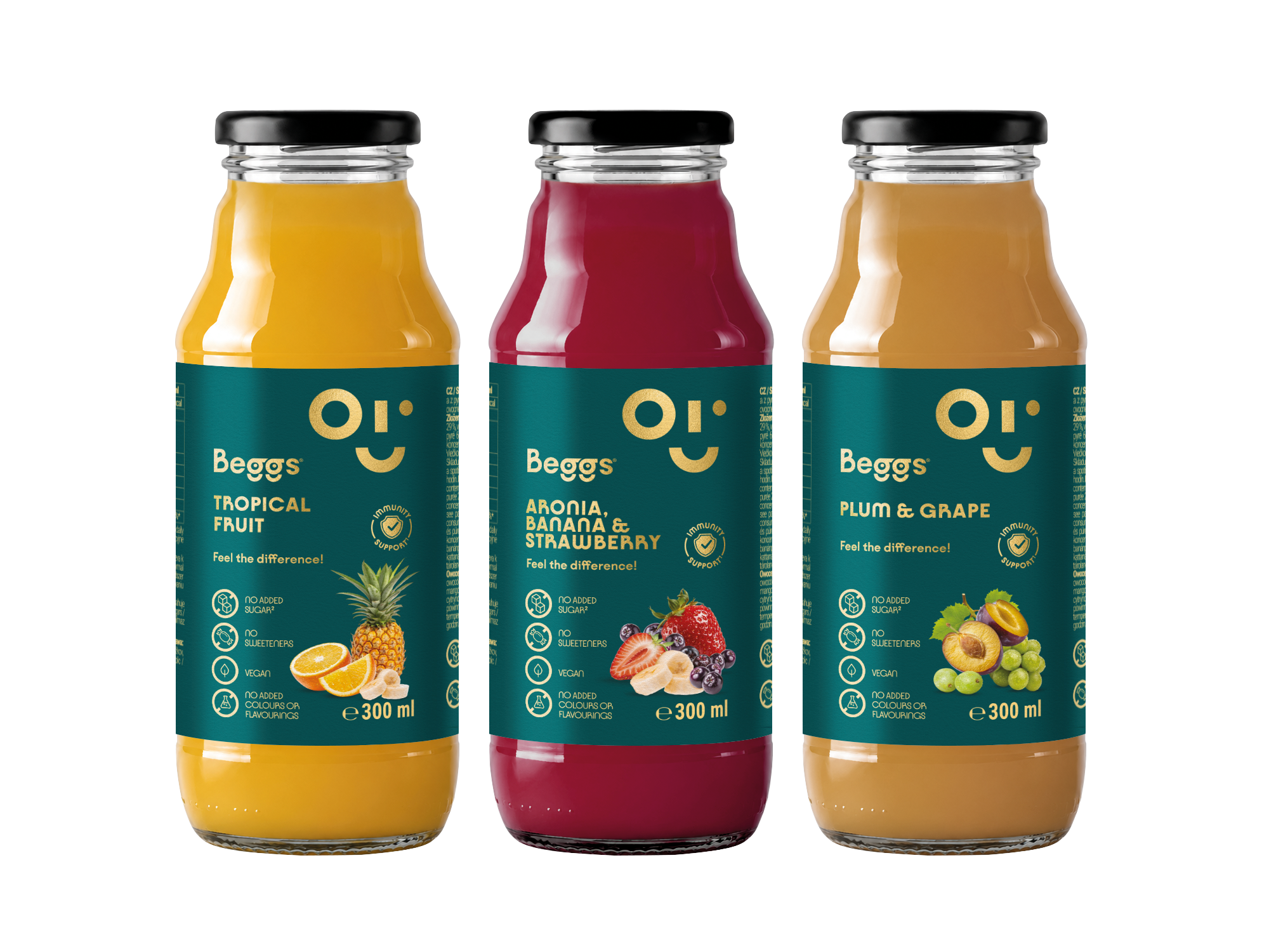Beggs BIO Napój o smaku owoców tropikalnych (300 ml)