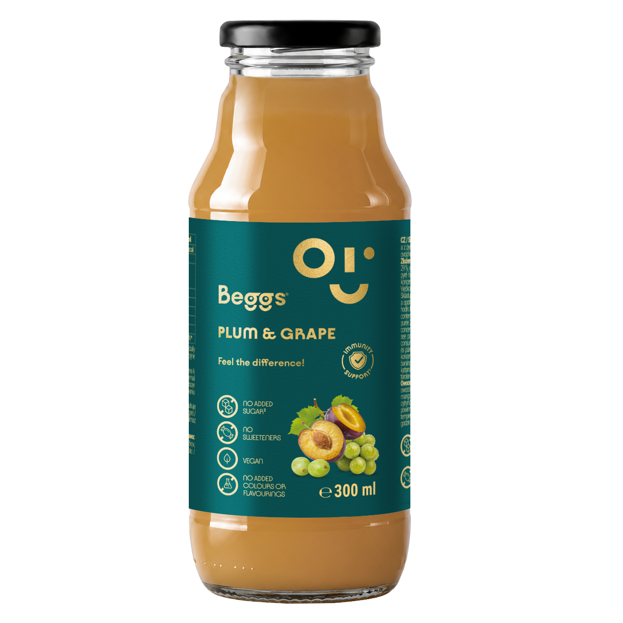 Beggs BIO Trauben- und Pflaumengetränk (300 ml)