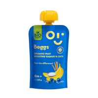 Beggs BIO Smoothie s ovocím, jogurtom a ovsenými vločkami (120 g)