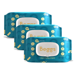 3x Beggs Feuchttücher (64 Stück)