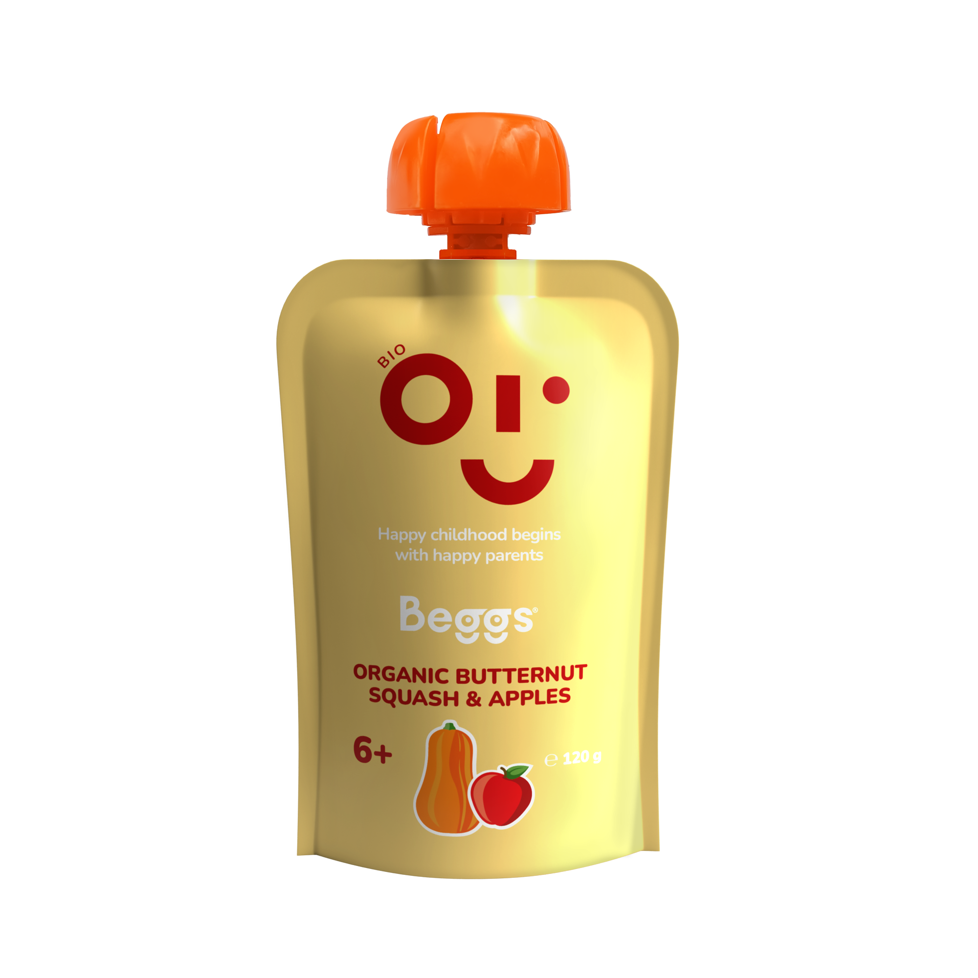 Beggs BIO Butternut Squash and Apples (120 g)