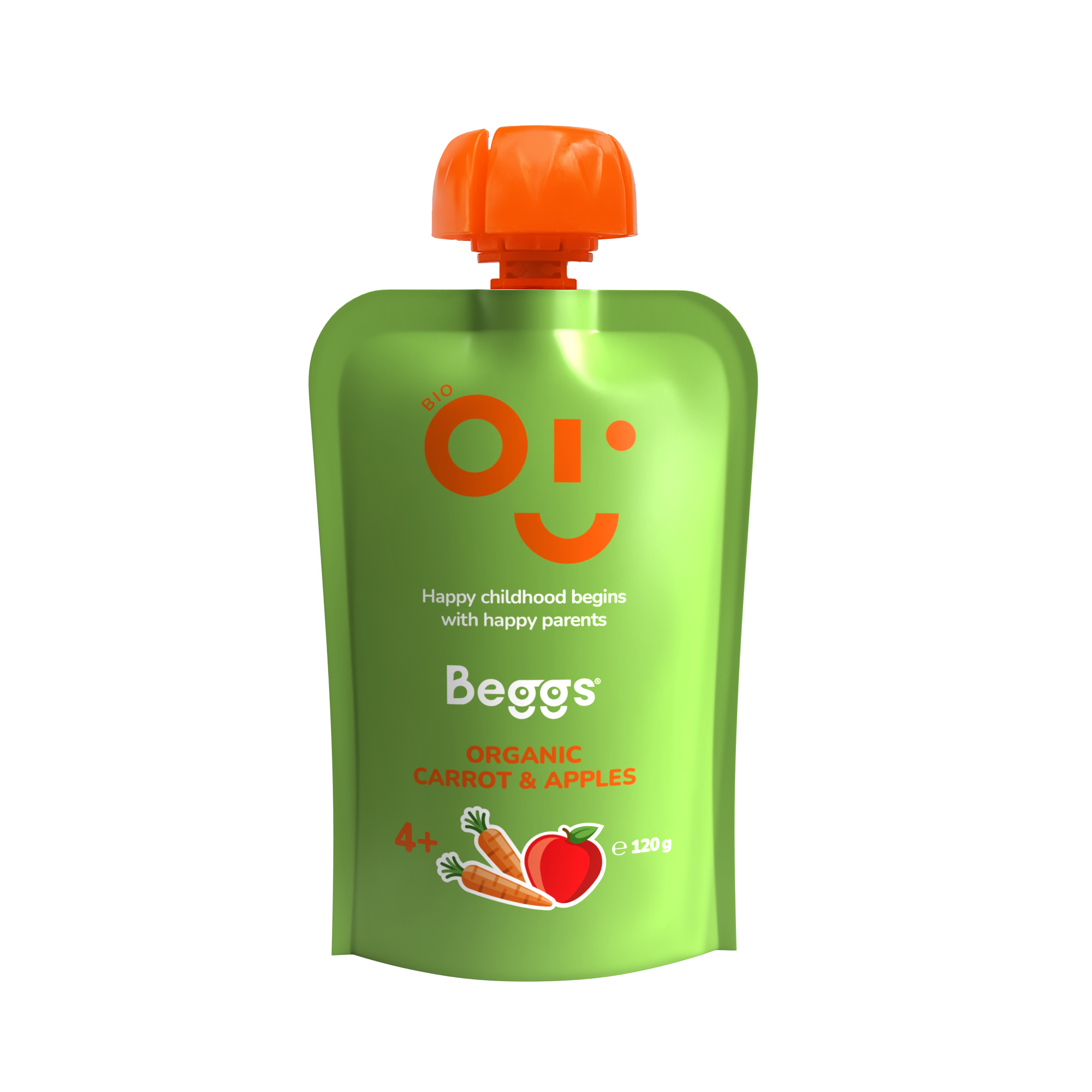 Beggs BIO Karotten und Äpfel (120 g)
