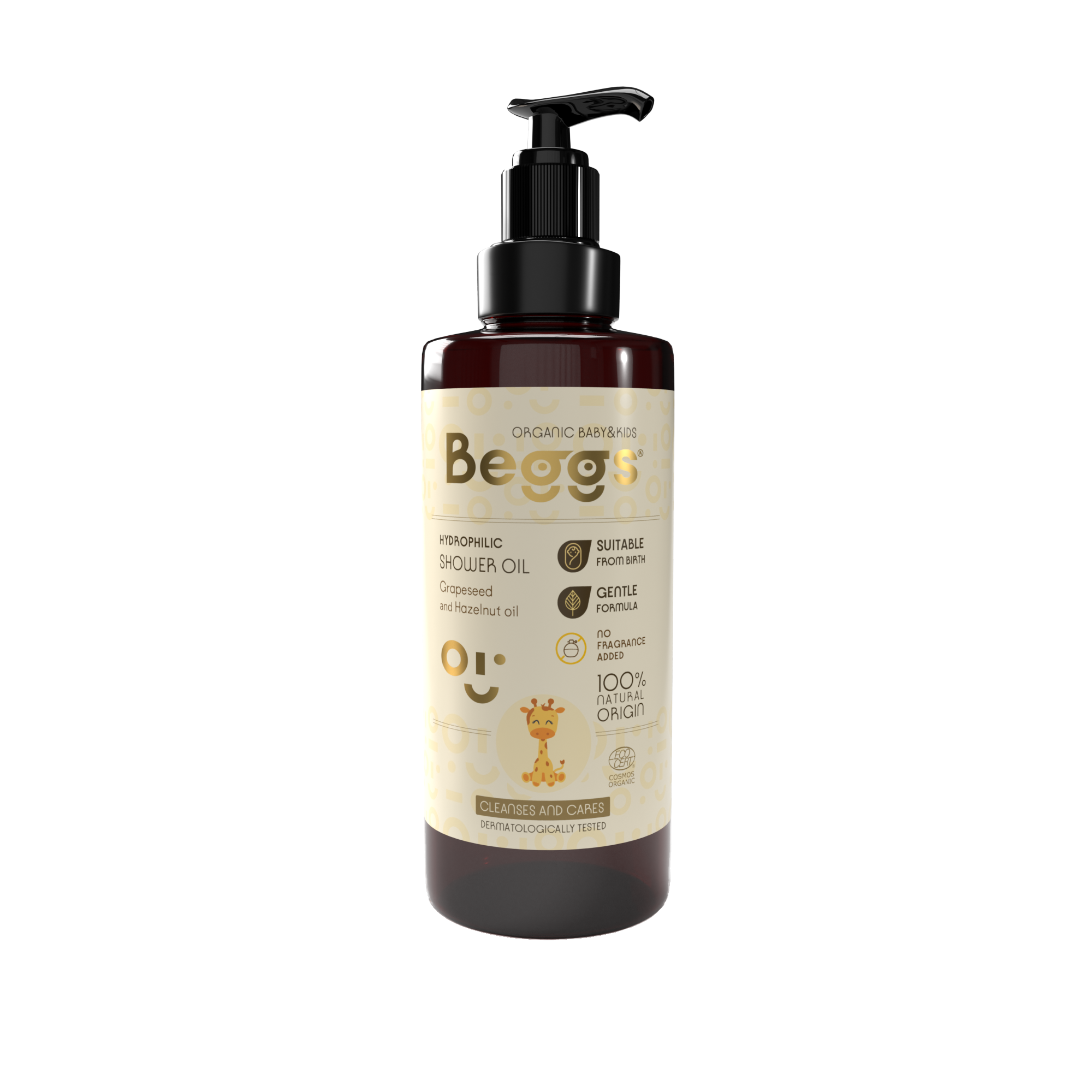 Beggs Dětský mycí olej (200 ml)