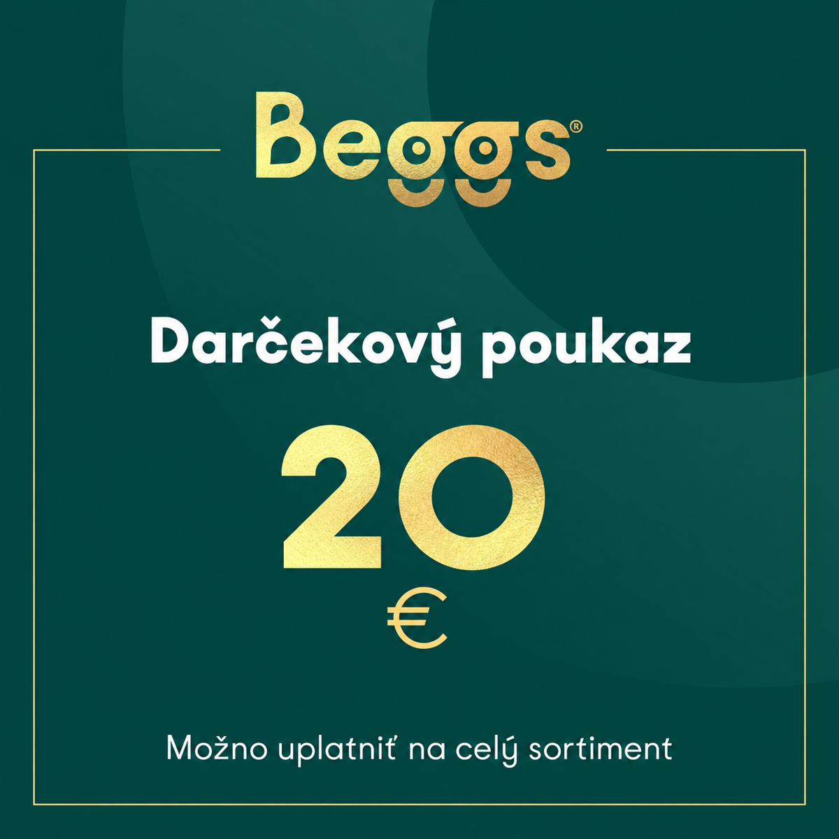 Darčekový poukaz 20€