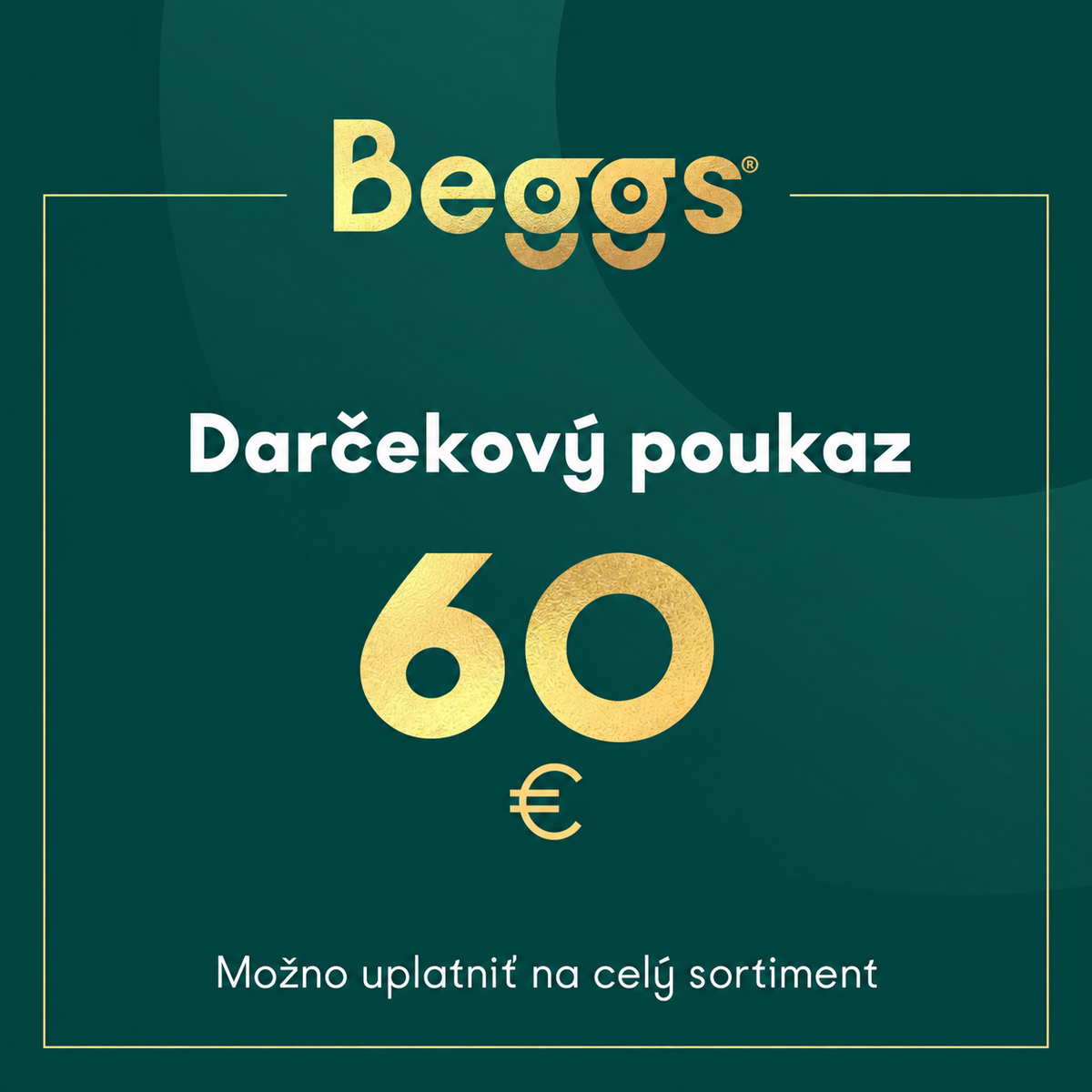 Darčekový poukaz 60€