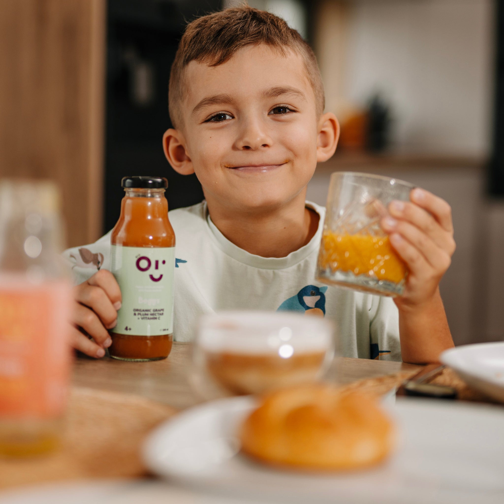 Beggs BIO Nápoj hroznové víno & švestka (300 ml)