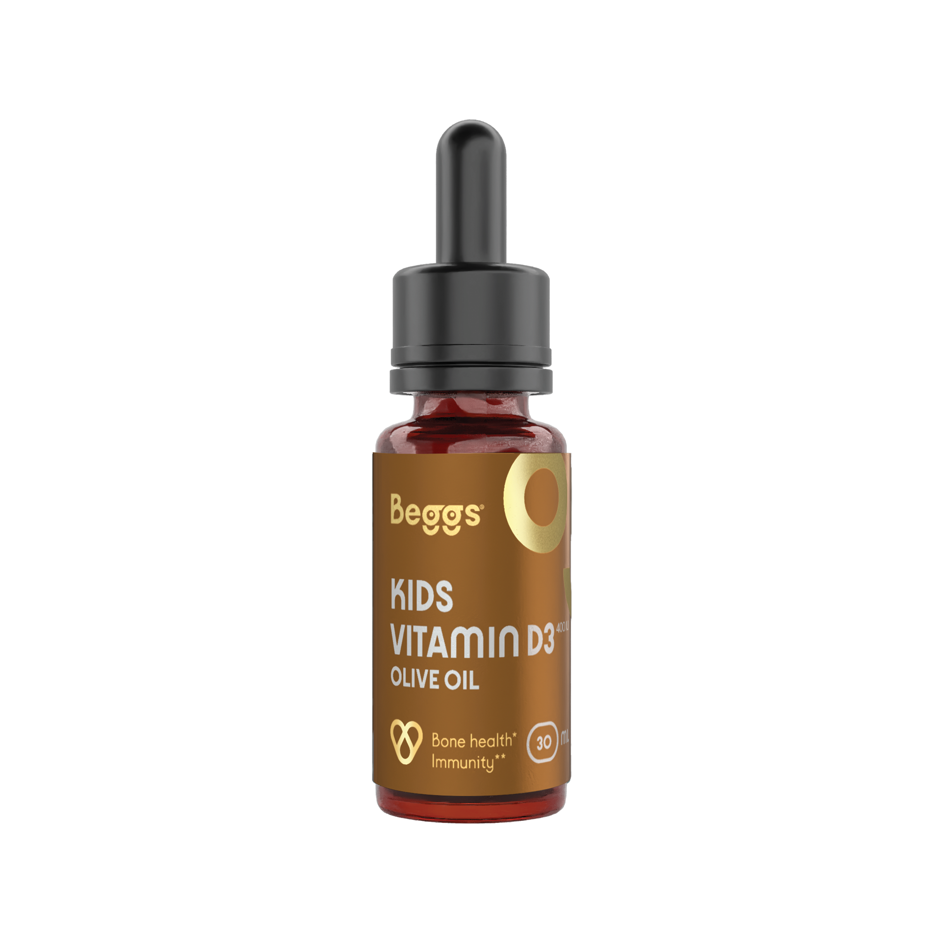 Beggs Kids Vitamin D3 400 IU BIO Olive Oil (30 ml)