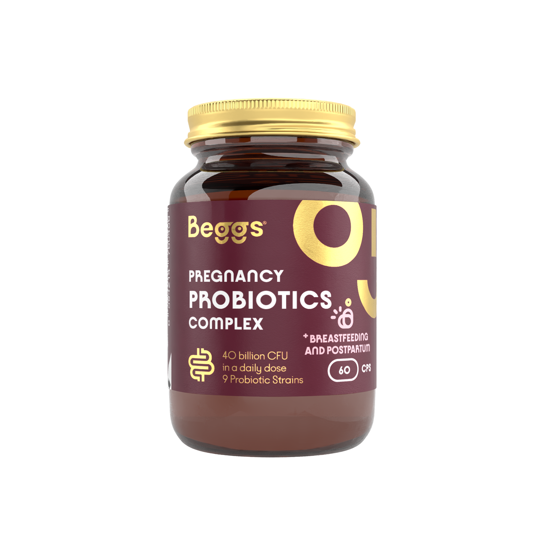 Beggs Pregnancy Probiotics Complex (60 cps.)