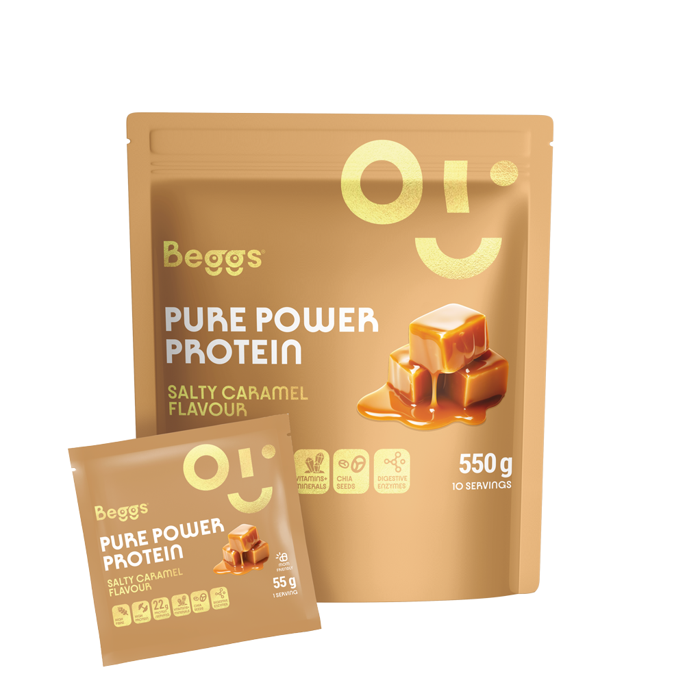 Beggs Pure Power Protein Salty Caramel (55 g)