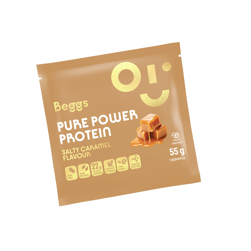Beggs Pure Power Proteín Salty Caramel (55 g)