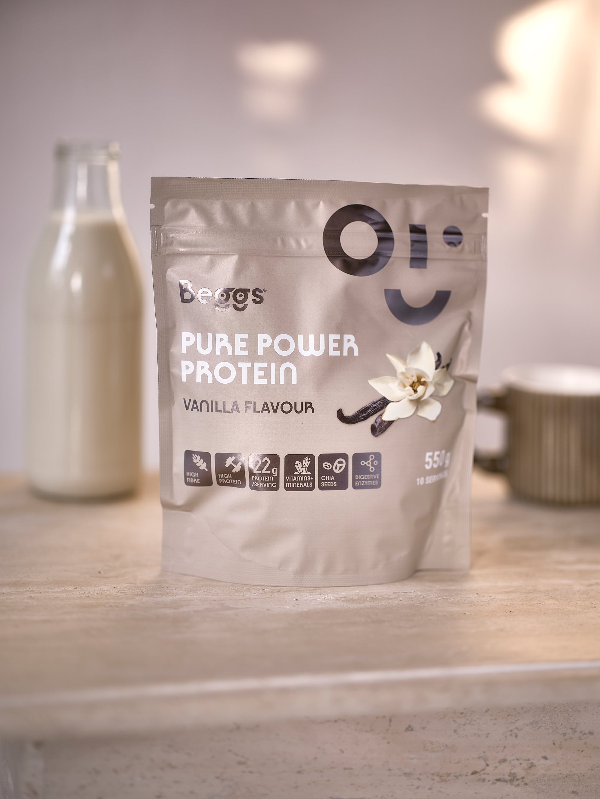 Beggs Pure Power Protein Vanilla (550 g)