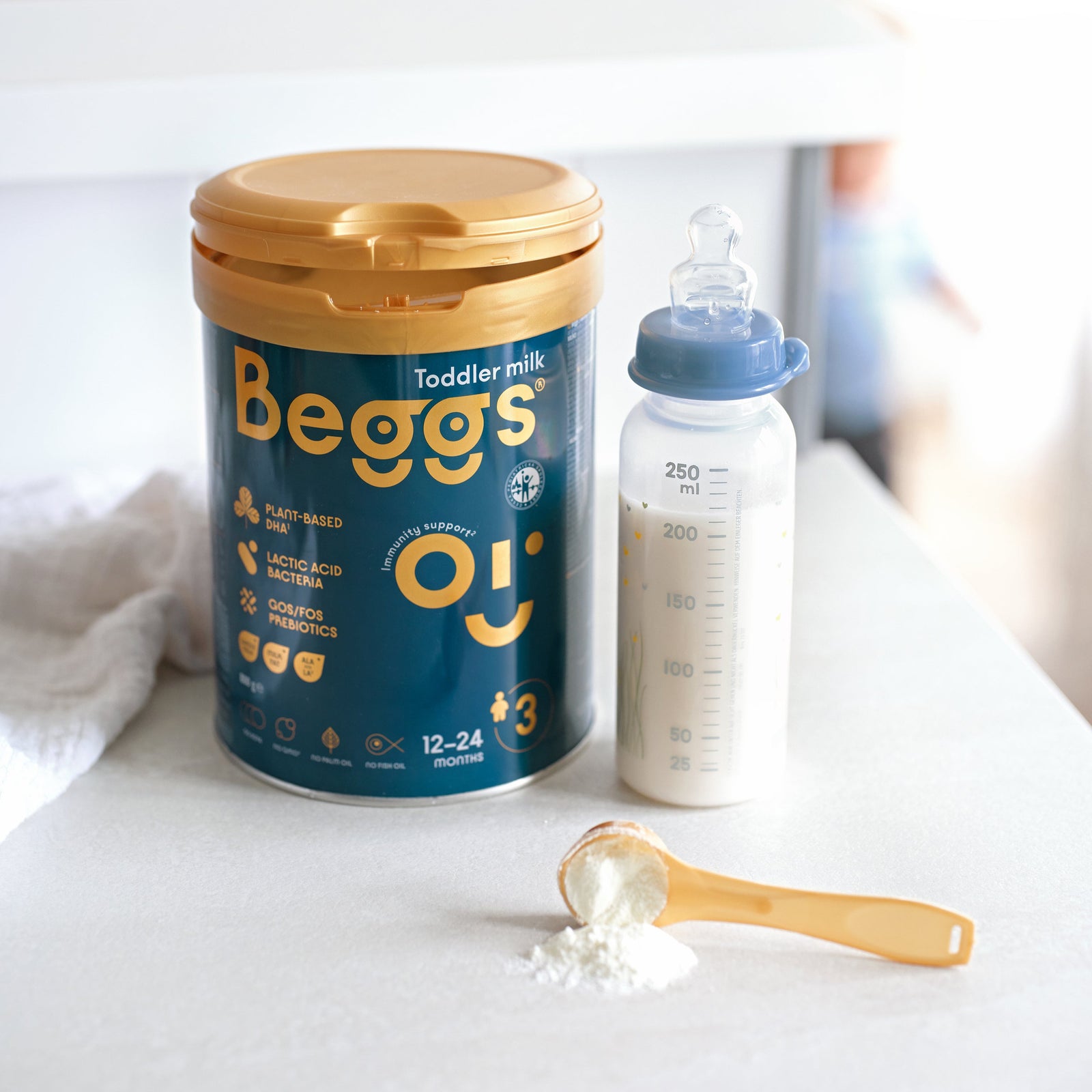 Beggs 3 batoľacie mlieko (800 g)