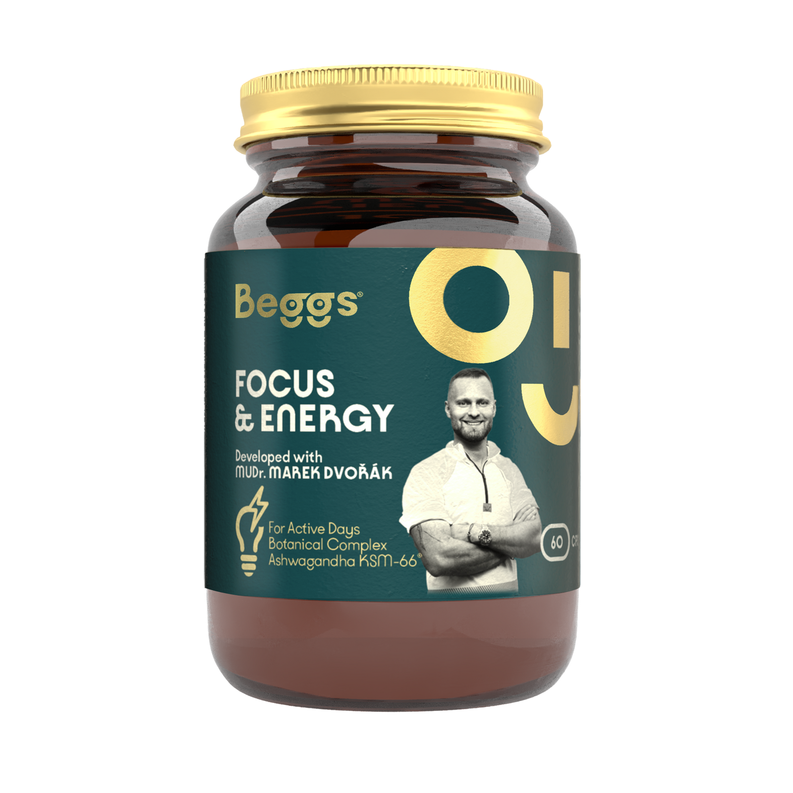 Beggs Focus and Energy vyvinutý s Marekom Dvořákom (60 kapsúl)