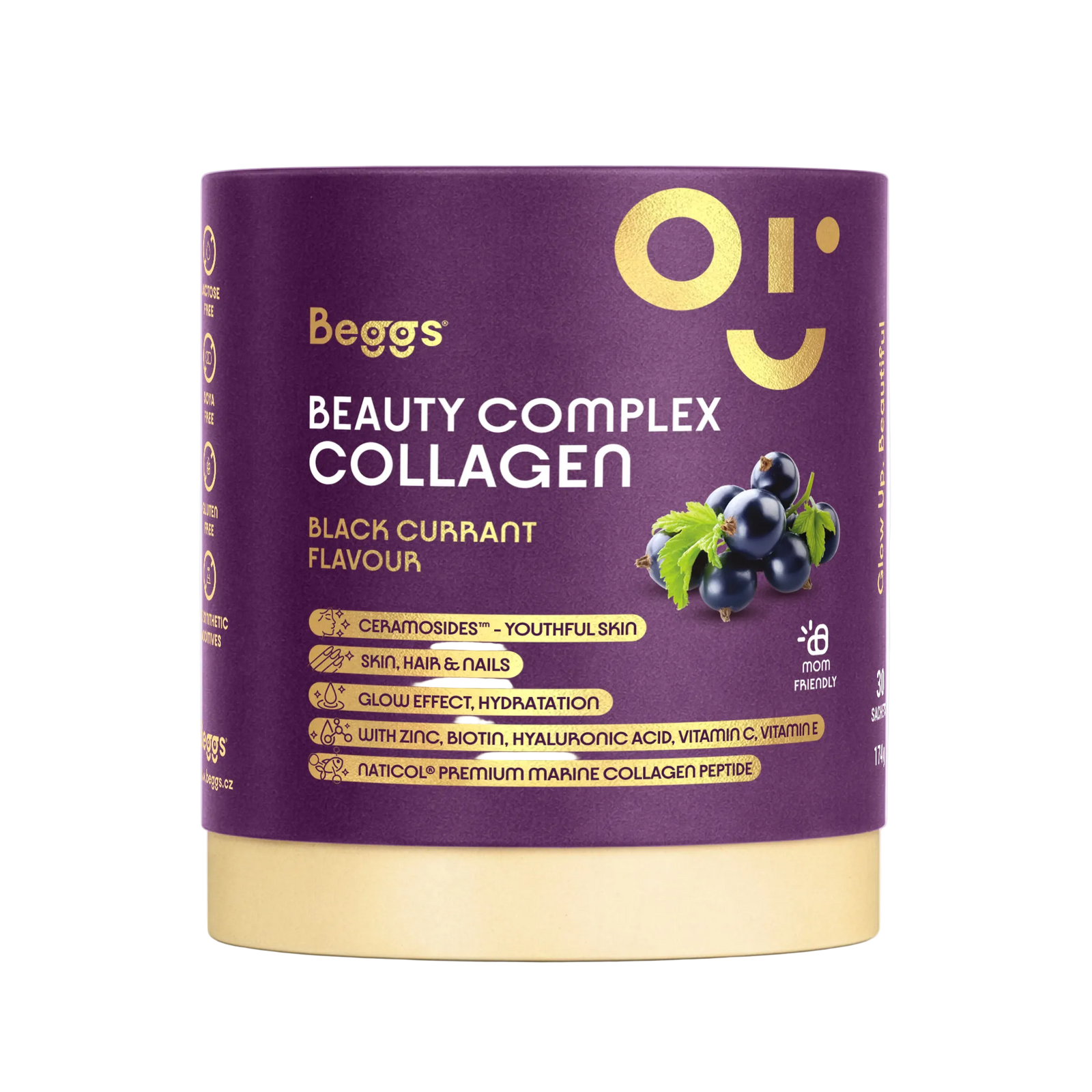 Beggs Beauty and Glow collagen Blackcurrant 30x5, 8g 