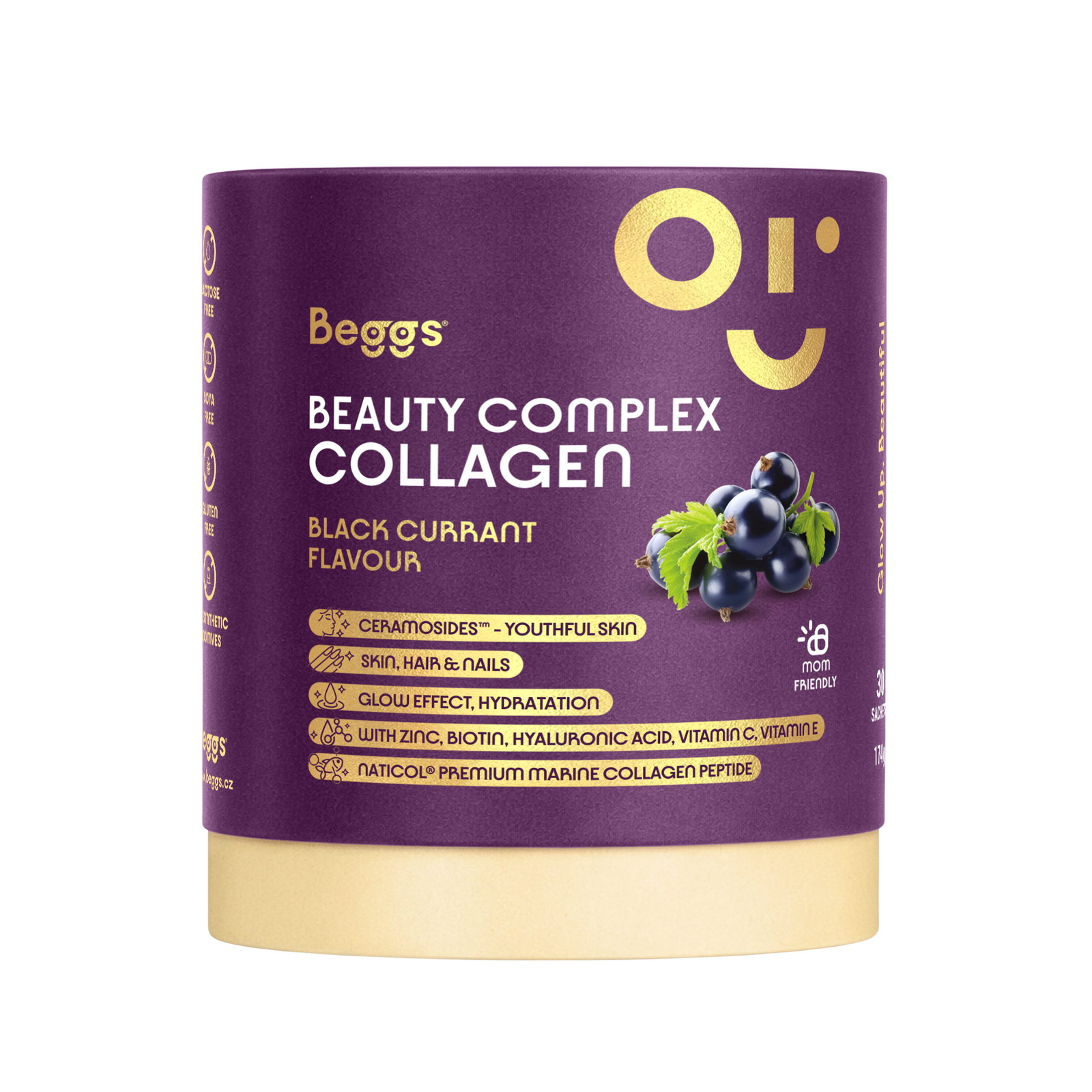 Beggs Beauty and Glow collagen Blackcurrant 30x5, 8g 