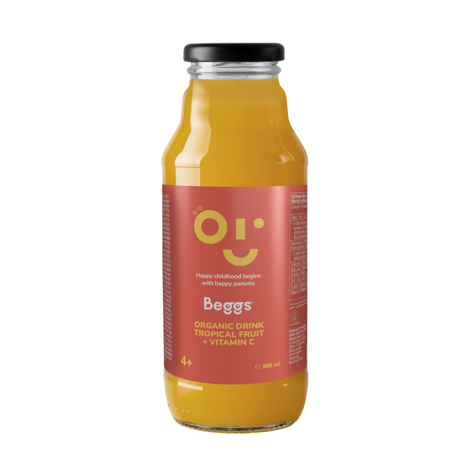 Beggs BIO Nápoj tropické ovocie (300 ml)