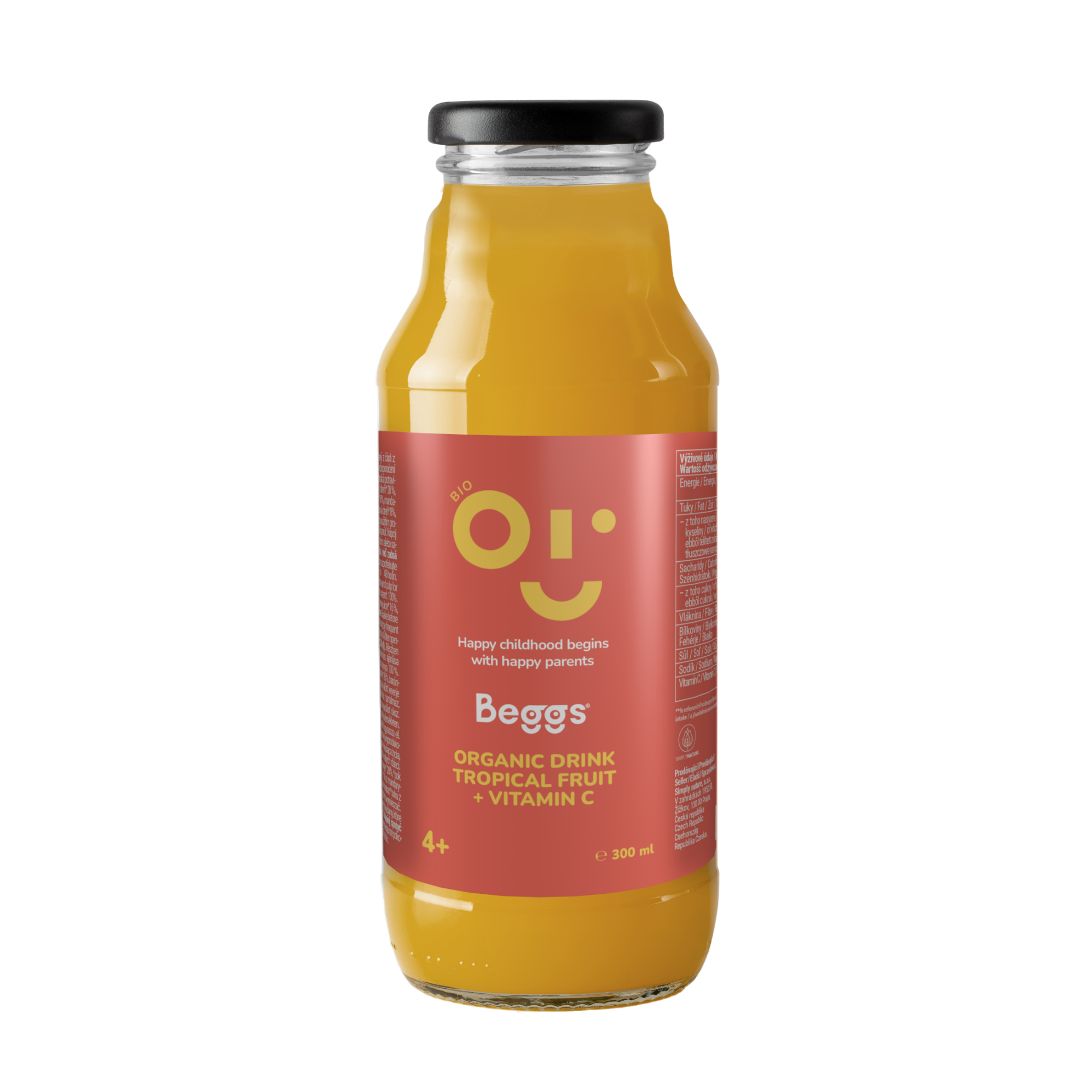 Beggs BIO Nápoj tropické ovoce (300 ml)