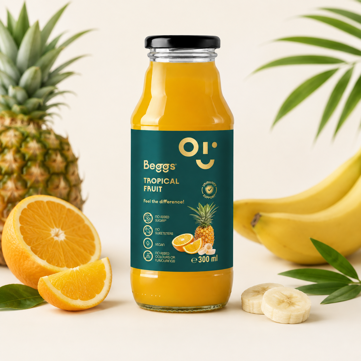 Beggs nápoj tropické ovocie (300 ml)