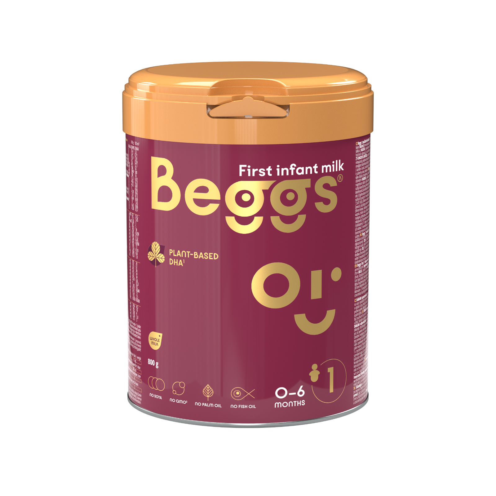 Beggs 1 počiatočné mlieko (800 g)