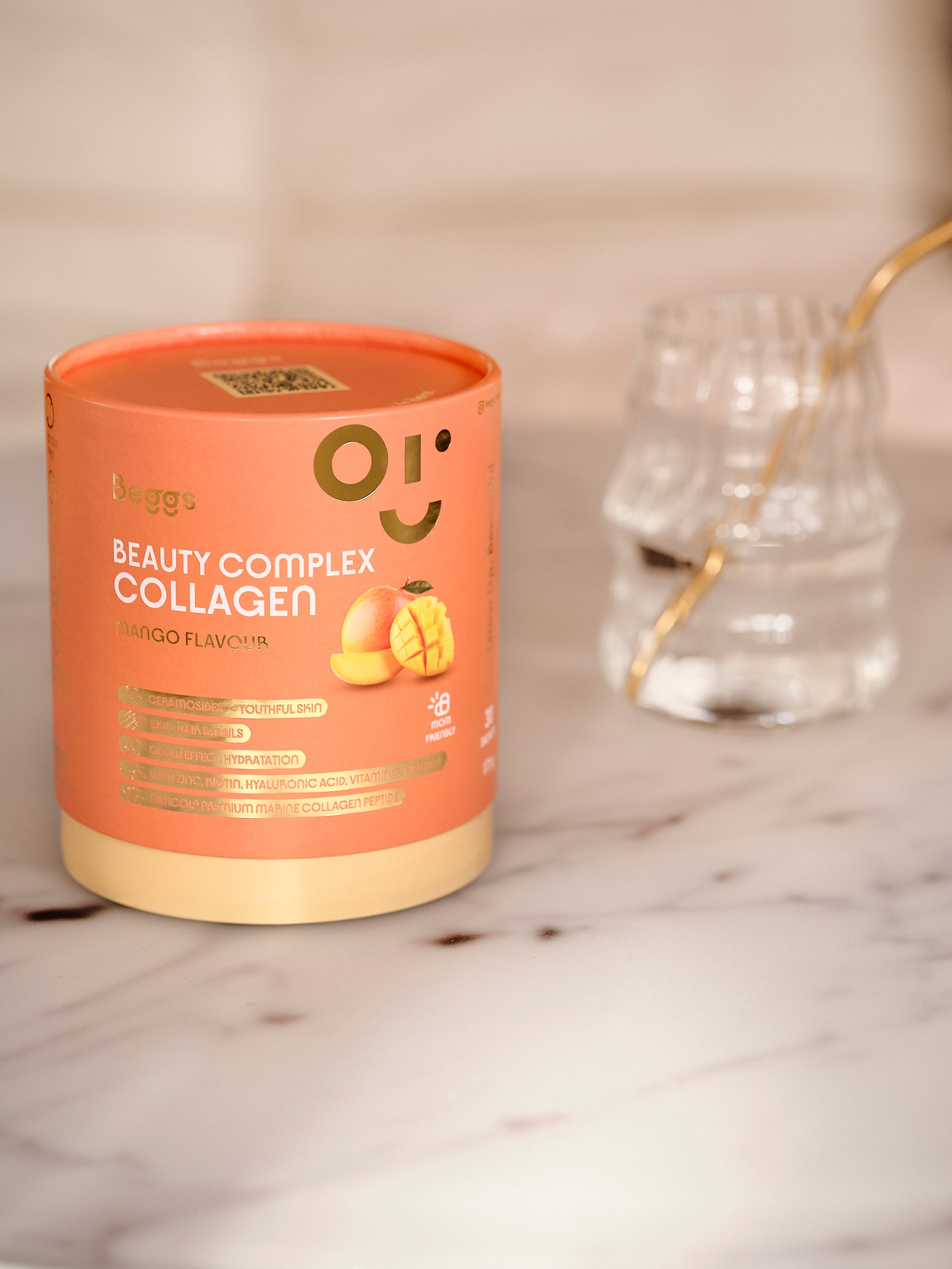 Beggs Beauty and Glow Collagen Mango 30 x 5,7 g